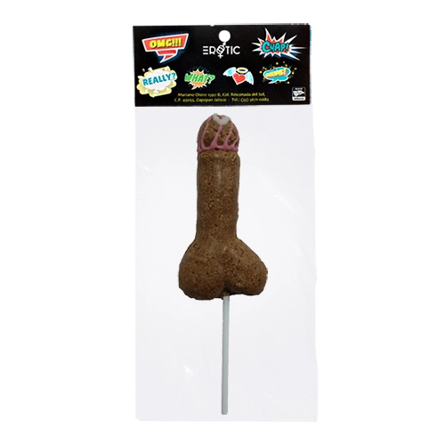  Paleta de Chocolate En Forma de Pene y Amaranto