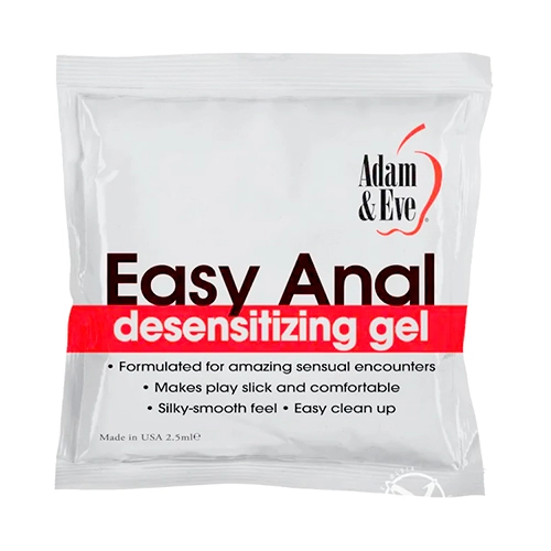 Lubricante anal Crema Anal Desensibilizante EV EASY ANAL GEL 2.5ML