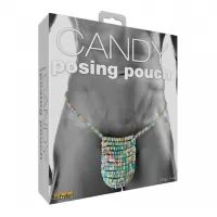 Caramelos y Dulces Para Sexo Oral  Tanga Para Hombre Comestible FD123 Candy Posing Pouch