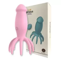  Dildo Vibrador Sexual con Forma de Pulso de Fantasia - DS-011-B SMALL OCTOPUS