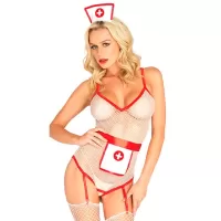 Disfraz de Enfermera y Doctora Sexy DISFRAZ DE ENFERMERA SEXY PARA MUJER L095
