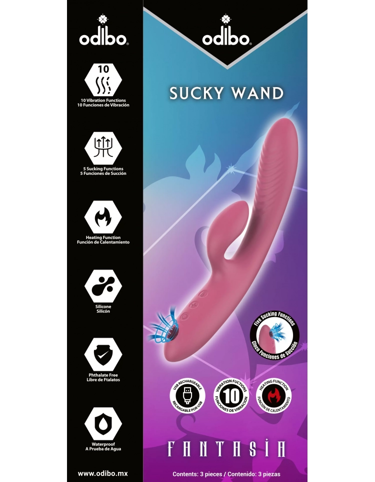  ODIBO SUCKY WAND FANTASIA PINK