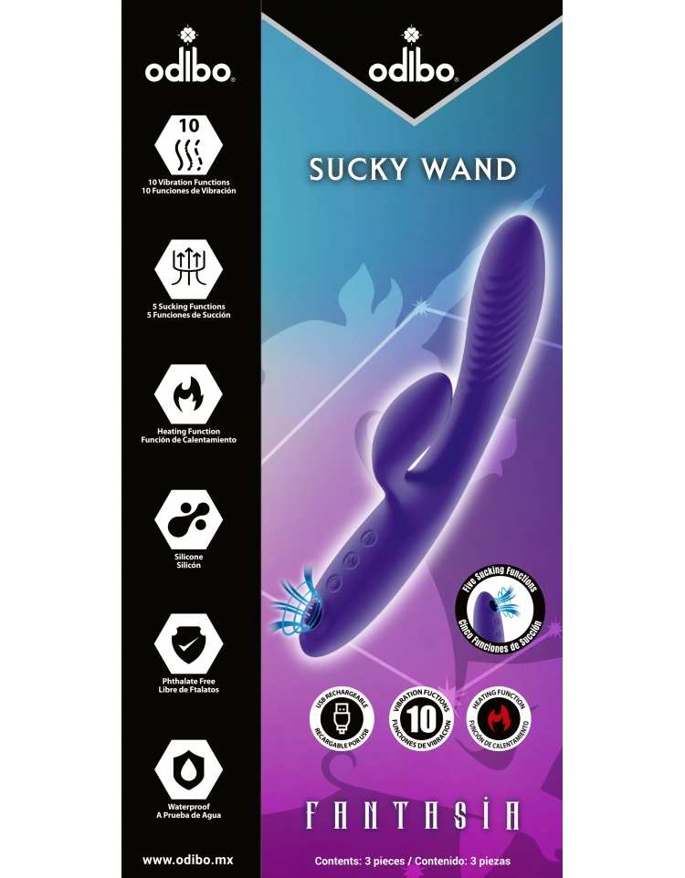  ODIBO SUCKY WAND FANTASIA PURPLE