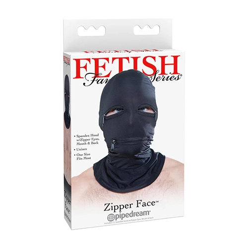 Antifazes y mascaras PD3858-23 Zipper Face Hood