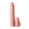  Extensión para Pene Realista Aumenta 2 cm de Largo y Grosor Color Piel Blanca - 2 Pulgada Silicone X-tension Light PD4152-21