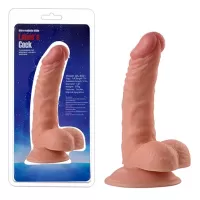 Sex Shop Angostura Tienda para Adultos 17 cm Largo x 3.5 cm Ancho - 7&quot; QS-B021 Dildo With Suction Base