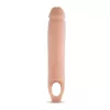  Extensión para Pene Realista Aumenta 6.35 cm de Largo y Grosor Color Piel Blanca - 2.5 Pulgadas Cock Sheath Penis Extender BL-26693