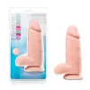 Dildo Realista con TestÃ­culos de 25 cm Largo x 7.6 cm Ancho - 10 Pulgadas con Ventosa Color Piel Blanca Pounder Vanilla BL-15493