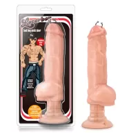  Dildo Vibrador Realista con Testiculos de 27 cm Largo x 6.3 cm Ancho - BL-17583 Bad Boy Next Door Beige