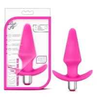 Plug Anal Con Vibrador BL-10580 Discover Pink