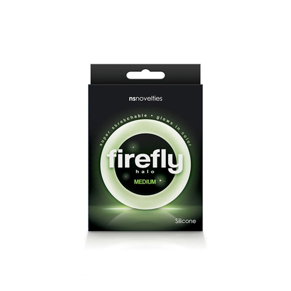  Anillo de Contención para el Pene GLOW IN THE DARK FIREFLY HALOS