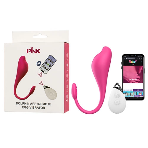  Bala Vibradora Sexual con Aplicacion para Celular aixiASIA DOLPHIN APP REMOTE
