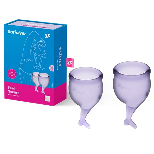 Copa Menstrual Satisfyer Feel Secure Menstrual Cup Lilla
