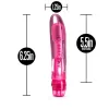  Vibrador Sexual con Cabeza Curva, Multivelocidades, Suave, Sumergible en Agua  Color Rosa - Samba PinkBL-84561