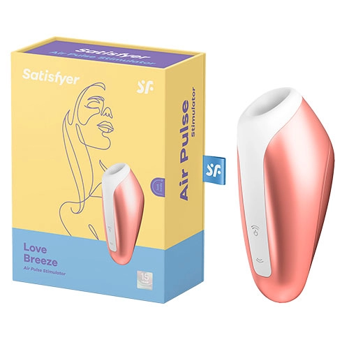  Succionador de Clitoris Satisfyer Love Breeze Air Pulse Stimulator Copper