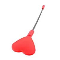  Silicone Heart Flapper Red/Black PIPEDREAM PD3736-15