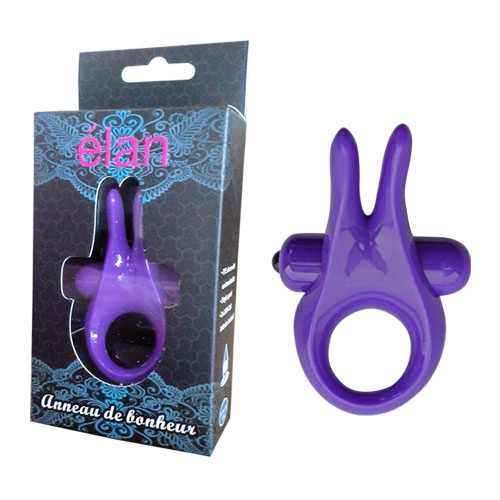  Anillo Vibrador para el Pene Anneau de Bonheur Purple Élan Top Cat Toys