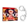  Esposas de Metal Bondage BDSM con Llaves Cuffs Silver Blush Novelties BL-55400 para Juguegos Sado de Dominación