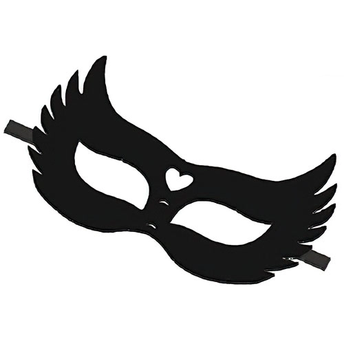  Antifaz Bondage BDSM Color Negro  - Mask 00802  para Juguegos Sado de Dominación