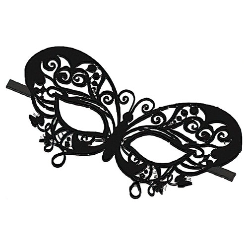  Antifaz Bondage BDSM Color Negro  - Mask 00810 para Juguegos Sado de Dominación