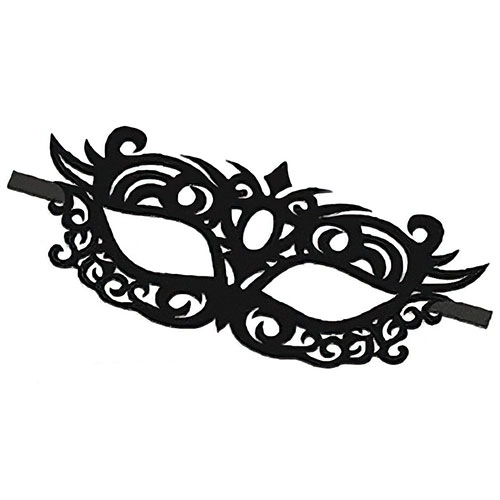 Antifaz Bondage BDSM Color Negro  - Mask 00811 para Juguegos Sado de Dominación