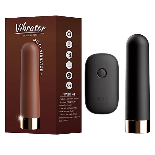  Bala Vibradora Sexual a Control Remoto Mily Remote Control Black Lilo LL-2332-B