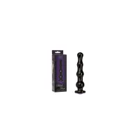  Bolas Anales 20.3 cm Largo DILDO BLACK ROSE VIOLET GEMS WAND