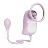  Succionador de Clitoris Penguin Suction Rotate Tongue & Bullet Vib