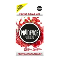  Condón Frutas Rojas Mix C/5 Prudence