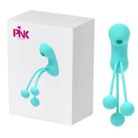  Succionador de Clitoris con Cuentas Vaginales - Multiple Vibrating Beads Suction Stimulator
