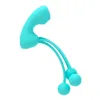  Succionador de Clitoris con Cuentas Vaginales - Multiple Vibrating Beads Suction Stimulator