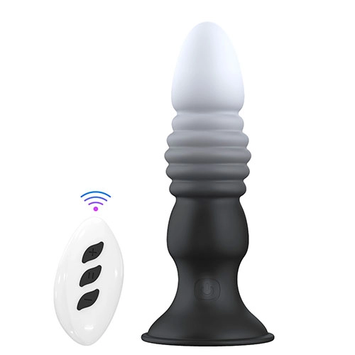  Plug Anal Con Vibrador Penetrador - 14.5 cm Largo  x  6.1 cm Ancho Coren Pink Sex Toys