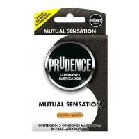  Condón con  Forma Anatómica con la Punta más Ancha - Mutual Sensation Prudence