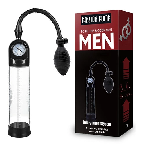  Bomba de Vacio para Alargar y Engrosar el Pene con con Manómetro y Perilla