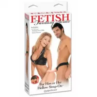 Sex Shop Coneto de Comonfort Tienda para Adultos FETISH FANTASY SERIES HOLLOW STRAP-ON FL