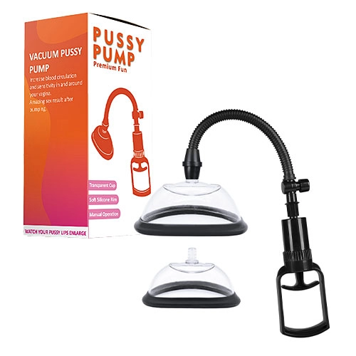  Bomba de Vacio Vaginal Negro Para Mujer