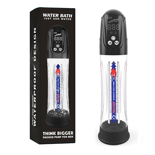  Bomba de vacio Para el Pene Automatica y Recargable - Think Bigger Water Bath Pump Rechargeable