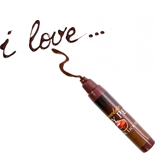  Bolígrafo Corporal de Chocolate Para Juego Eroticos y Sexuales - Hott Products