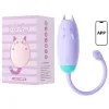  Bala Vibradora Sexual con Aplicación Para Celular - Meow Vibe App Purple Lilo LL-24063-A