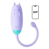  Bala Vibradora Sexual con Aplicación Para Celular - Meow Vibe App Purple Lilo LL-24063-A