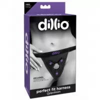 Arnes Strap-on Para Mujeres, Lesbianas y Pegging   DILLIO PERFECT FIT HARNESS PURPLE