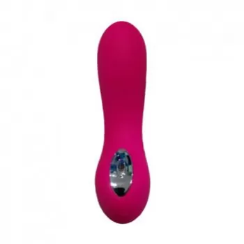  Vibrador Sexual de Silicona 7 Funciones, Recargable USB, Curvo, Resistente al Agua, Suave al Tacto, Color Rosa - ELAN LA Aiguille pink 5039
