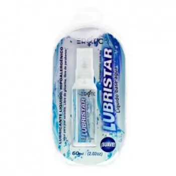  Lubricante a Base de Agua EROTIC LUBRISTAR LIQUIDO 60 GRS